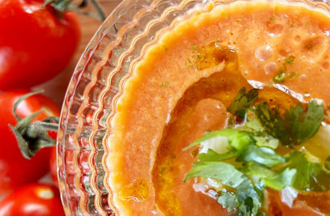 Smoked Tomato Gazpacho
